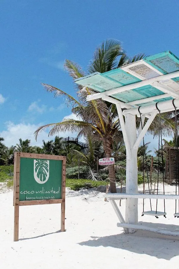 Hotel Coco Unlimited à Tulum Mexique